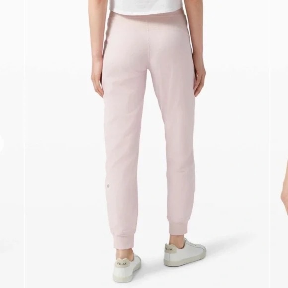 Lululemon Athletica Dance Studio Joggers  Blush Pink Fabric 14 - Picture 2 of 11